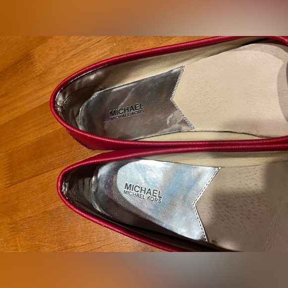 Michael Kors flats red 6.5 - Picture 3 of 6